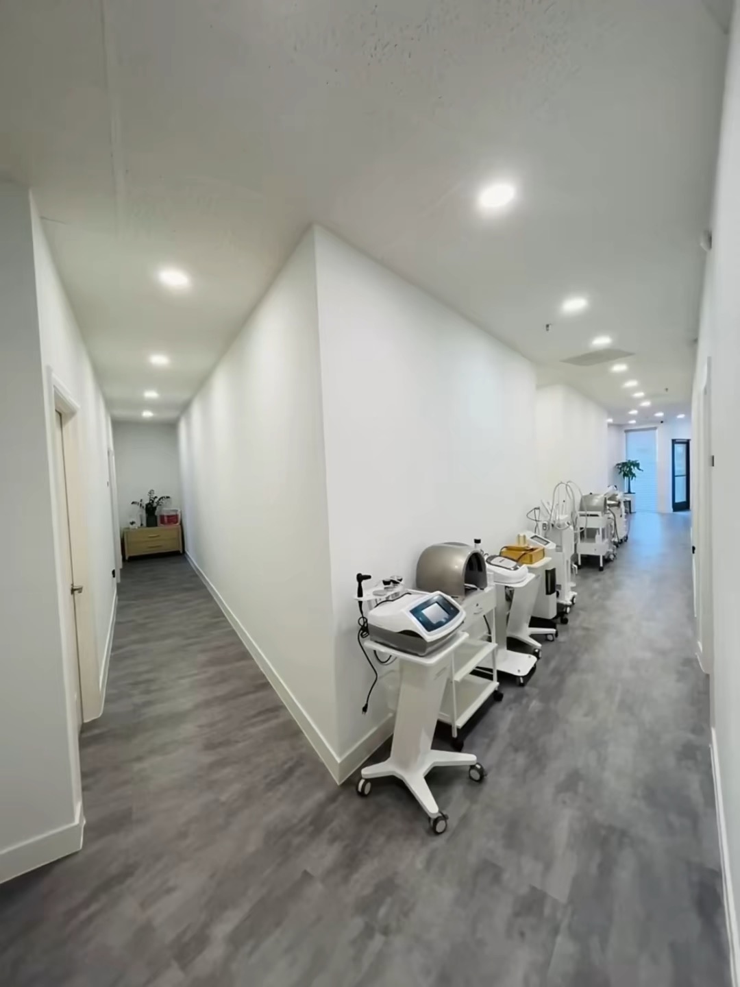 Our Skincare Studio — Equipment Hallway